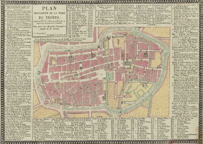 Plan de Troyes